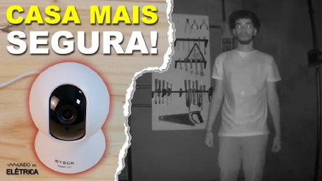 Câmera WI-FI de SEGURANÇA 360. Dá só uma olhada!