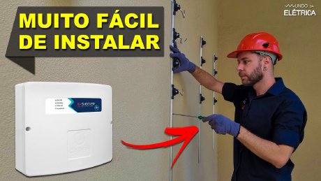 Instalando CERCA ELÉTRICA com ALARME! Mostrei TUDO!