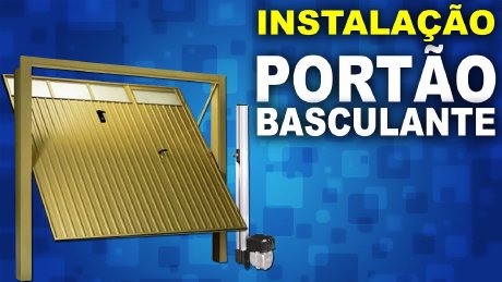 MOTOR para Portão BASCULANTE, como instalar 🔧